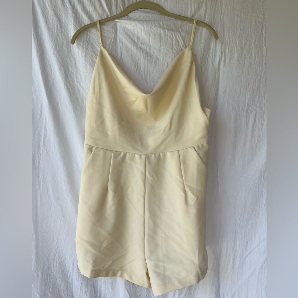 Cream Romper